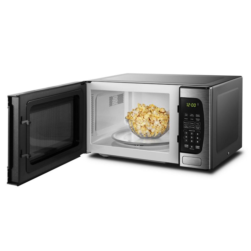 Danby DBMW0924BBS 0.9 cu. ft. Countertop Microwave in Stainless Steel, 4 of 6