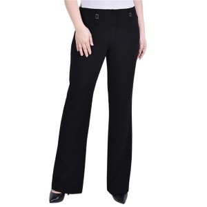 NY Collection Womens Wide Waist Band Dress Pants - 1 of 1