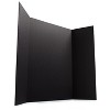 Flipside Mini Tri-Fold Display Board, 14 x 22 Inches, White