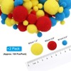 Unique Bargains Creative Handicraft Decoration Home Supplies Pom Poms 260 Pcs - 2 of 4