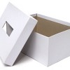 8"x5" Rectangle Shaped Valentine's Day Gift Box White - Spritz™ - 2 of 3
