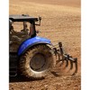 Tractor Cultivator, 3 Point Attachment - 48'' Heavy Duty Detachable Plow with 6 Shanks, CAT-0 & CAT-1 Compatible for Soil Tilling, Black - 2 of 4
