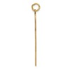 Black Bow Jewelry 14k Yellow Gold Laser Designed Ankh Cross Pendant - 2 of 4