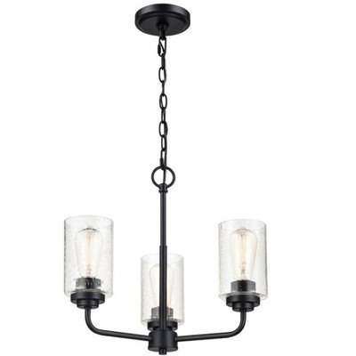 Millennium Lighting Moven 3 - Light Chandelier in  Matte Black