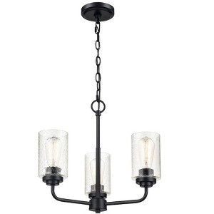 Millennium Lighting Moven 3 - Light Chandelier in  Matte Black - 1 of 1
