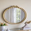 FONTOI Round Decorative Wall Mirror with Intricate Frame Design and Artistic Baroque Accent for Bedroom or Living Spaces, Gold, 30"*1.6"*32.1" - 2 of 4