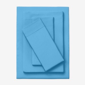 BrylaneHome BH Studio Solid Microfiber Sheet Set - 1 of 4