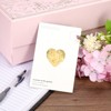 Unique Bargains Self-Adhesive Heart Decoration Sticker for Envelope Wedding 1000 Pcs - 3 of 4