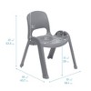 ECR4Kids SitRight Chair, 4-Pack - 2 of 4