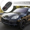 Unique Bargains Car Remote Key Cover Set for Porsche Cayenne Panamera - 2 of 4