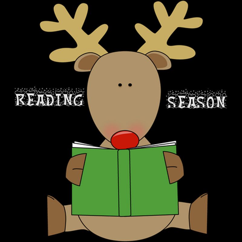Men's Design By Humans Christmas Reading Reindeer Shirt By Galvanized T-Shirt, 2 of 5