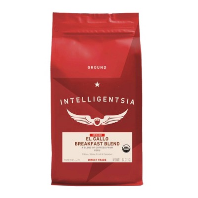 Intelli Organic El Gallo Light Roast Ground Coffee - 11oz