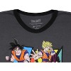 Dragon Ball Z Men's Character Triangle Design Adult Anime Ringer T-Shirt - 4 of 4