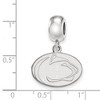 Black Bow Jewelry Sterling Silver Penn State Nittany Lions NCAA Bead Charm - 3 of 4