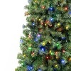 National Tree Company First Traditions 6' Pre-Lit LED Sagamore Slim Artificial Christmas Tree Multicolor Lights - 3 of 3