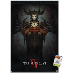 Trends International Diablo 4 - Lilith Key Art Unframed Wall Poster Prints - 1 of 4