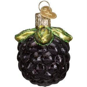 Old World Christmas Blown Glass Ornament for Christmas Tree, Blackberry - 1 of 3