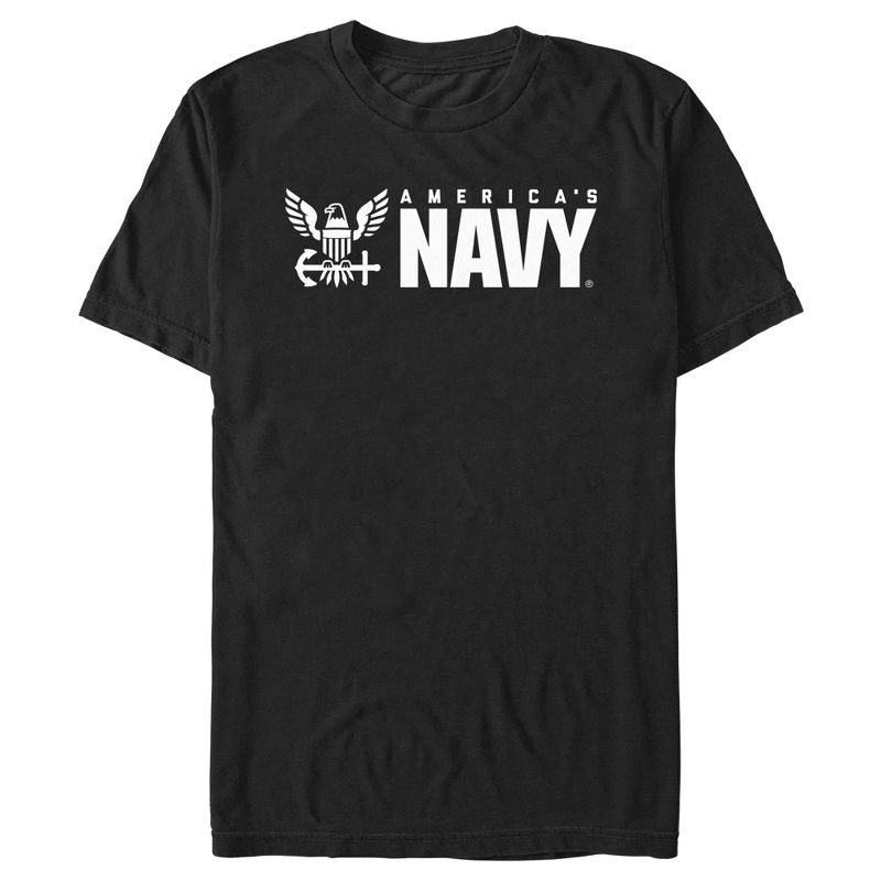 Men's United States Navy America's Eagle Logo T-Shirt, 1 of 6