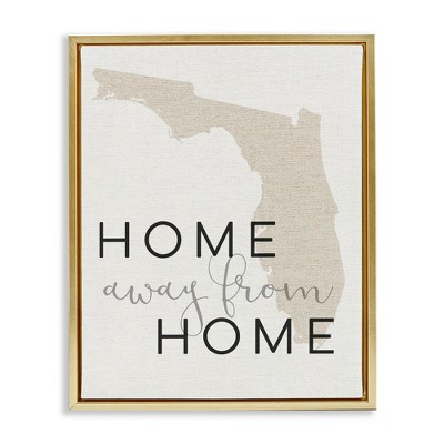 Stupell Industries Home Sweet Florida Typography, 17" x 21"