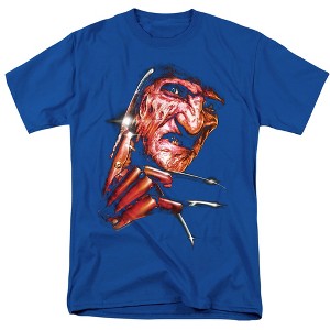 Nightmare On Elm Street Freddys Face Adult T-Shirt - 1 of 4