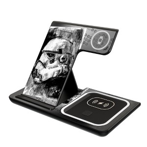 Keyscaper Star Wars Stormtrooper Portrait 15-Watt 3 in 1 Charging Station - 1 of 4