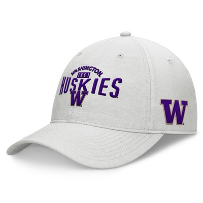 NCAA Washington Huskies Unstructured Chambray Cotton Hat - Gray