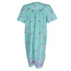 Elegant Emily Women's Floral Woven Seersucker Duster Gown - 3 of 4