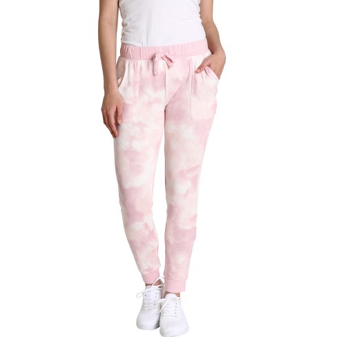 Printed Dusty Pink Lounge Pants for Women
