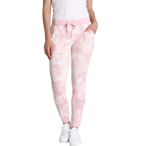 Hot pink best sale tie dye joggers