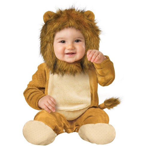 Cute Animal King Lion Costume Baby Infant Toddler Winter Pajamas Jumpsuit