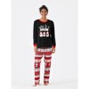 PATPAT Family Christmas Pjs Matching Sets Holiday Jammies Sleepwear Christmas Pajamas for Family Xmas Outfits with Socks - 2 of 4