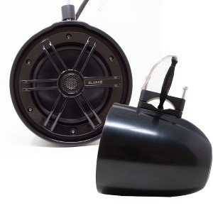 BLUAVE XT-65b XT-65 6.5" Tower Speaker Pods (BLACK) With Adjustable Clamp - 1 of 4