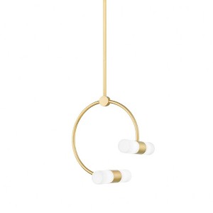 Mitzi Rae 4 - Light Pendant in  Aged Brass - 1 of 1