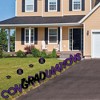 Big Dot of Happiness Purple Graduation Party Yard Signs - Outdoor Lawn Decorations - ConGRADulations - 2 of 4
