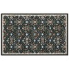 Vintage Trellis Area Rug Traditional Floral Washable Rugs for Living Room Bedroom Low Pile Non-Slip Floor Carpet - 3 of 4