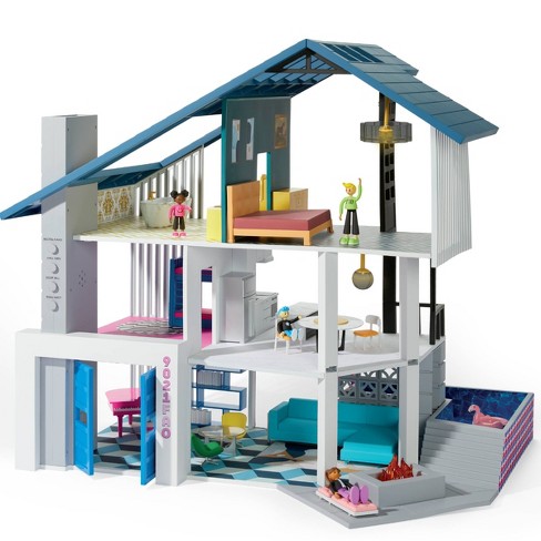 Fashion Dollhouse with 23-Piece Furniture Set