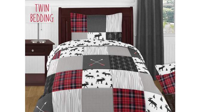 3pc Rustic Patch Full/Queen Kids&#39; Comforter Bedding Set - Sweet Jojo Designs, 2 of 5, play video