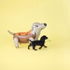 Trick or Treat Street Hot Dog Dachshund Mylar Balloon - Pack of 1 Air Filled Balloon - 2 of 3