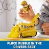 PAW Patrol, Rubble’s Bulldozer, Toy Vehicle with Collectible Action Figure, Sustainably Minded Kids Toys for Boys & Girls Ages 3 and Up - 3 of 4