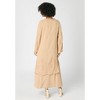 Roaman's Women's Plus Size Beaded Dress And Gown Set - 3 of 4