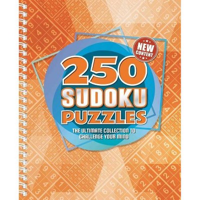 250 Sudoku Puzzles - by Igloobooks (Spiral Bound)