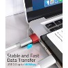 Syntech USB C Female to USB Male Adapter Pack of 3 [Travel Must Haves, Aluminum] USB C to USB Adapter, Type C Charger Cable Power Converter - 2 of 4