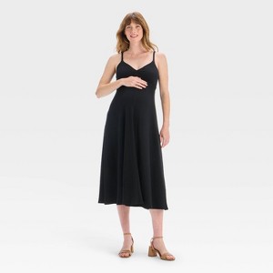 Rib-Knit Midi Maternity Dress - Isabel Maternity by Ingrid & Isabel™ - 1 of 3