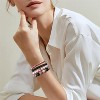 4pcs Beaded Bracelets for Women,Natural Healing Crystal Gemstones Bracelet - 2 of 4