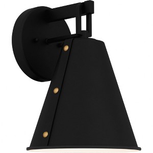 Quoizel Lighting Hyde 1 - Light Sconce in  Matte Black - 1 of 4