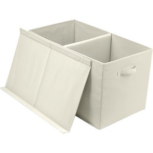 Sorbus Toy Chest with Flip-Top Lid, Kids Collapsible Storage for Nursery, Playroom, Closet, Home Organization - 1 of 4