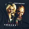 Men's Bride Of Chucky Chucky Gets Lucky T-Shirt - 2 of 4