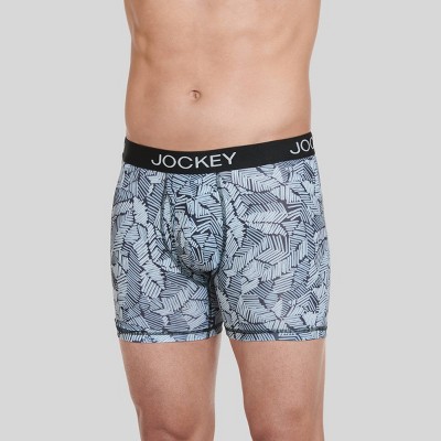 Jockey Generation™ Men's Digital Print Micro Boxer Briefs - Black/Gray/White