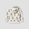 Toddler Boys' Mickey Mouse Sherpa Sweatshirt - Light Gray - image 2 of 2