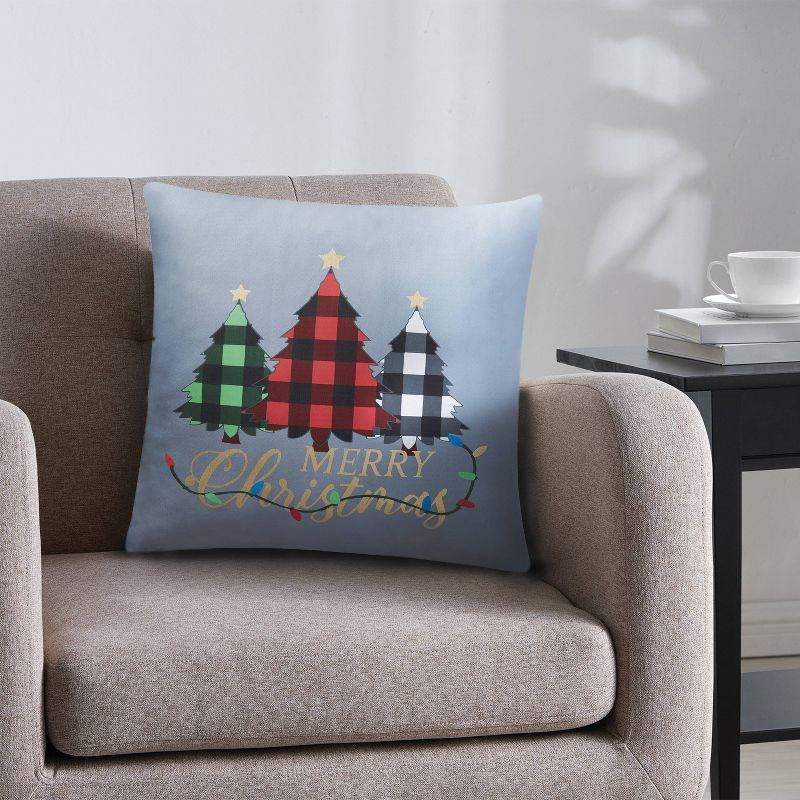 18&#34;x18&#34; Home Christmas Tree Square Throw Pillow - VCNY, 1 of 7